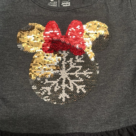 Disney Jumping Beans Limited Edition Minnie Mouse sequin changing dress - Picture 2 of 5